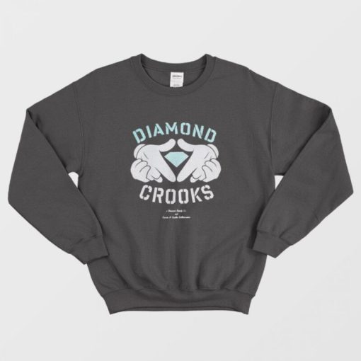 Diamond Supply Co X Crooks And Castles Sweatshirt