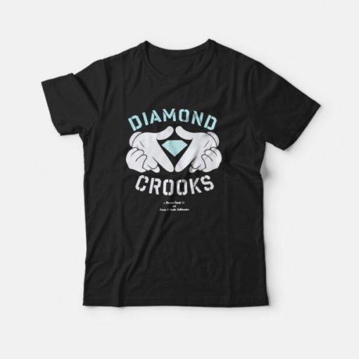 Diamond Supply Co X Crooks And Castles T-Shirt