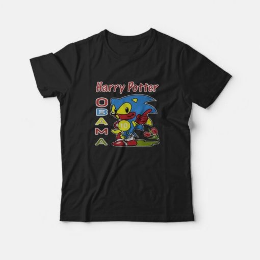 Harry Potter Obama Sonic 10 T-Shirt