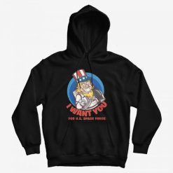 US Space Force I Want You Uncle Sam Hoodie