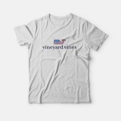 Vineyard Vines USA Whale Flag T-Shirt