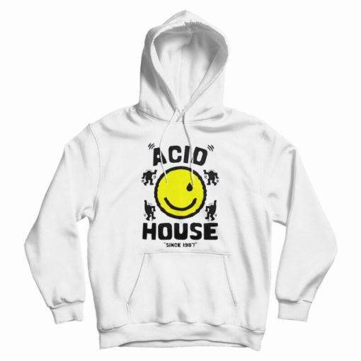 Acid House Smile Funny Hoodie