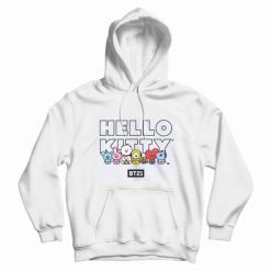 Shop BTS BT21 x Hello Kitty Collaboration Hoodie