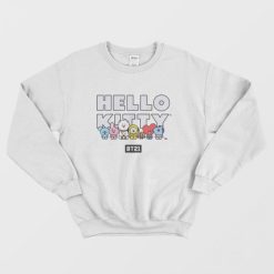 BTS BT21 x Hello Kitty Collaboration Sweatshirt