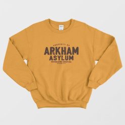 Batman Arkham Asylum Property of Arkham Asylum Sweatshirt