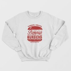 Benny's Burgers Stranger Things Sweatshirt