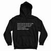 Black Everything French Terry Crew Hoodie