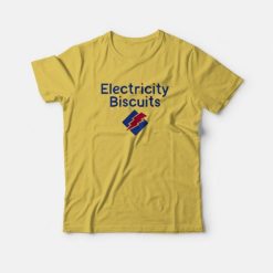 Electricity Biscuits T-Shirt for Womwn and Man