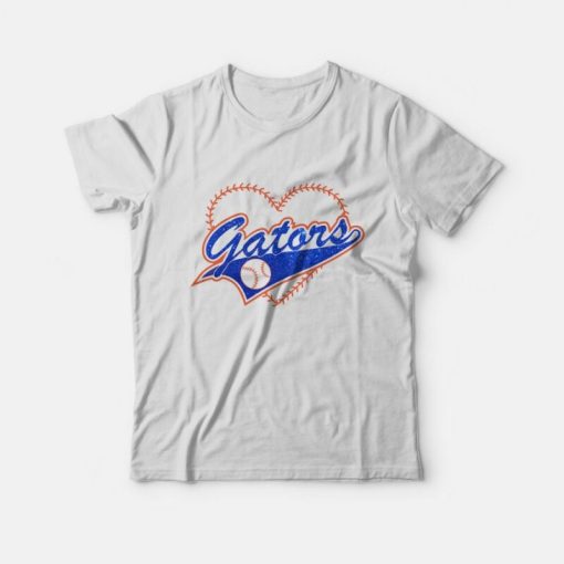 Florida Gator Baseball Love Vintage T-Shirt