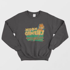 Garfield Neon Genesis Evangelion Sweatshirt