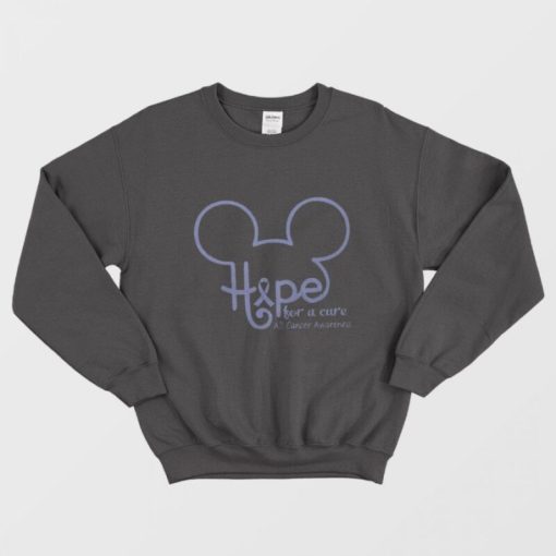 Hope For a Cure Breast Cancer Awareness Sweatshirt