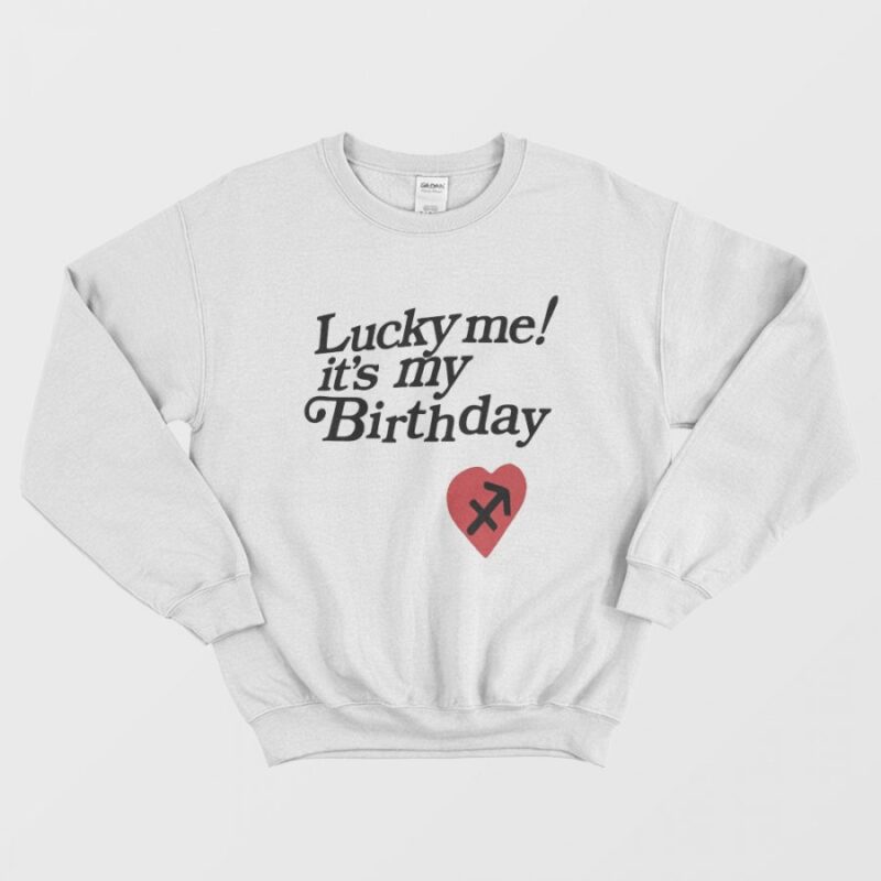 Kanye West Lucky Me Its My Birthday Sweatshirt Marketshirt Com