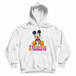 Mickey Mouse Loves Dunkin' Donuts Hoodie