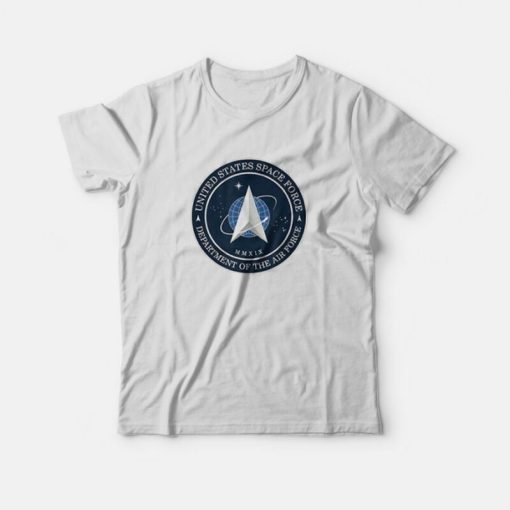 New United States Space Force Logo USSF T-Shirt