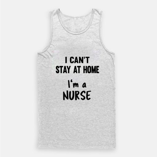Nurse Stay At Home Isolation Social Hoodie Tank Top