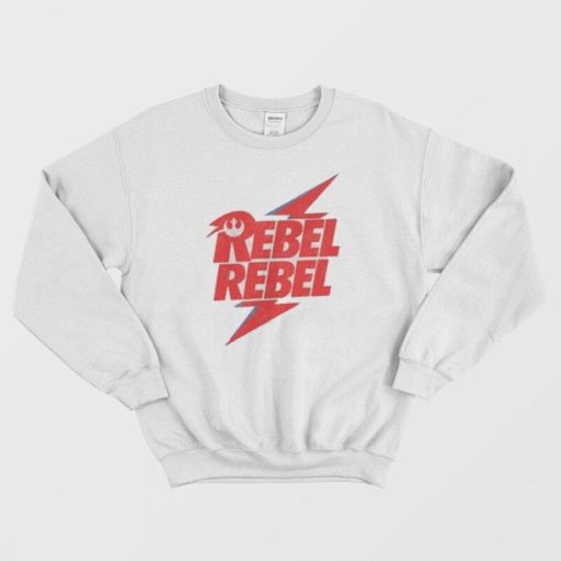 Rebel Rebel David Bowie Star Wars Sweatshirt
