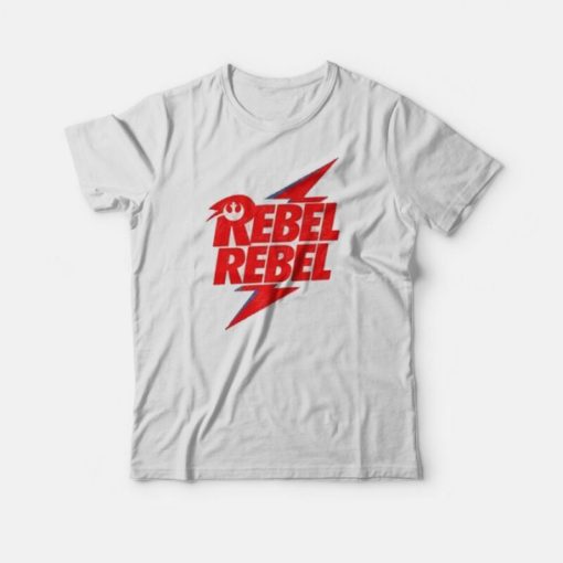 Rebel Rebel David Bowie Star Wars T-shirt