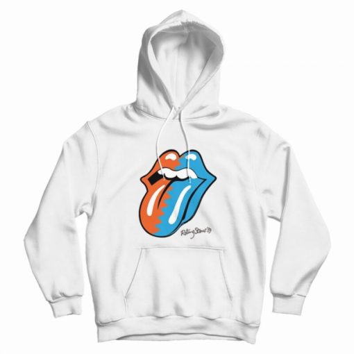 The Rolling Stones Zig Zag 89 Tongue Hoodie