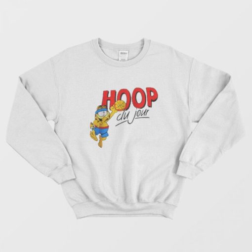 Vintage Garfield HOOP DU JOUR Sweatshirt
