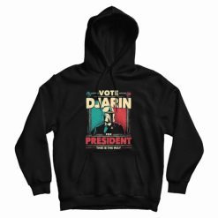 Vote Djarin For President The Mandalorian Disney Hoodie