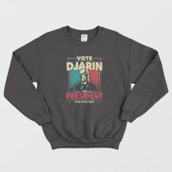 Vote Djarin For President The Mandalorian Disney Sweatshirt