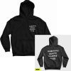 Habeshas Hustle Harder Club Hoodie Front and Back