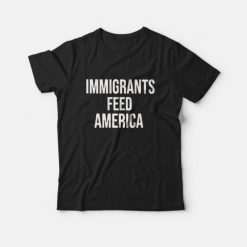 Jose Andres wears Immigrants Feed America T-Shirt