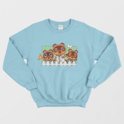 Animal Crossing Tom Nook Hawaiian Sweatshirt