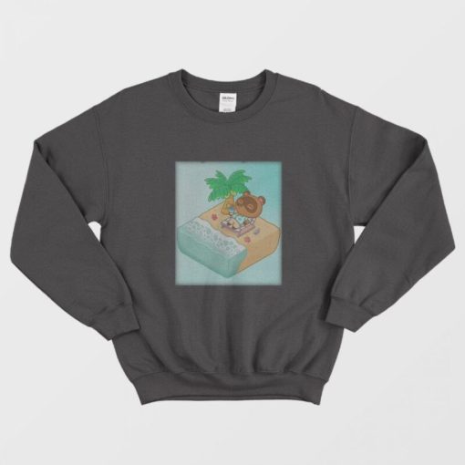 Tom Nook Hawaiian Sweatshirt