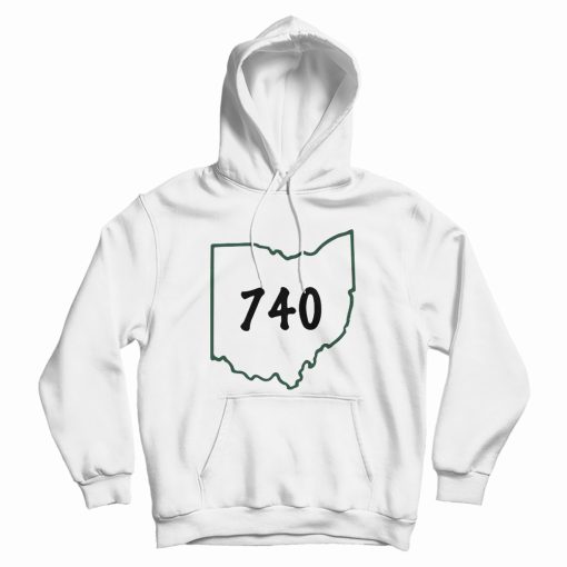 740 Area Code Ohio Hoodie