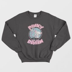 Animaniacs Pinky & The Brain Black Sweatshirt