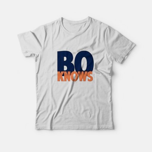 Bo Nix College Football Fan Bo Knows Parody T-Shirt