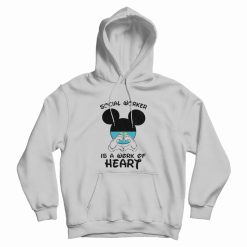 Mickey Mouse Social Worker Is A Work Of Heart Hoodie