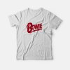 David Bowie Flock Bowie Logo Amplified T-shirt