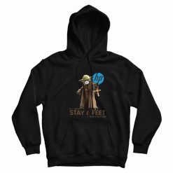 Master Yoda Mask HP Please Remember to Stay 6 Feet Hoodie