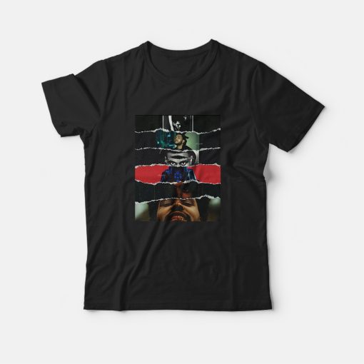 The Weeknd All Album Custom on T-Shirt
