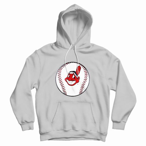 Baseball Mlb Cleveland Indians Logo Hoodie