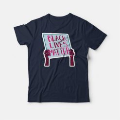 Black Live Mattter Raised T-shirt