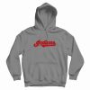Cleveland Indians Text Logo Hoodie