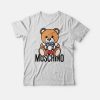 Moschino Teddy Bear Funnny T-shirt