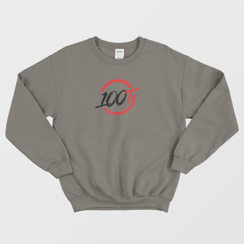 100 Thieves Logo Esports Sweatshirt For Sale - Marketshirt.com