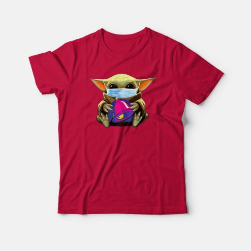 Baby Yoda Mask Hug Taco Bell T-shirt
