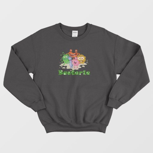 Bacteria Emoji Funny Sweatshirt