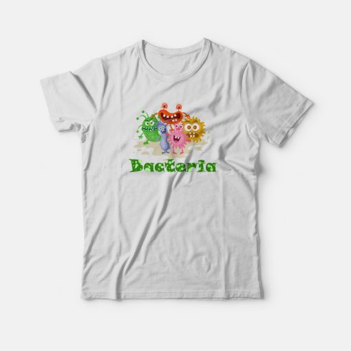 Bacteria Emoji Funny T-shirt