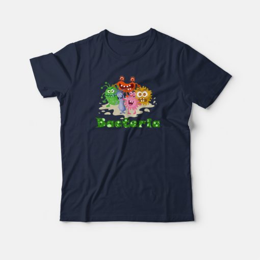 Bacteria Emoji Funny T-shirt
