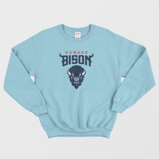 Howard Bison Logo Youth Sweatshirt