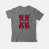 Howard University H Letter T-shirt