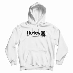 Hurley Surfing Logo Black Hoodie
