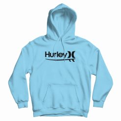 Hurley Surfing Logo Black Hoodie