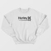 Hurley Surfing Logo Black Sweatshirt